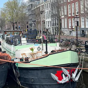  Apartment Skinny Bridge Houseboat Amstel View